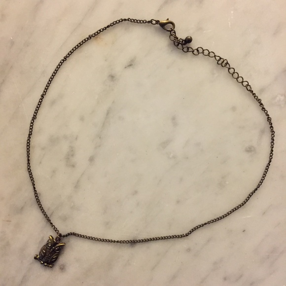 Owl Charm Necklace - Picture 2 of 3